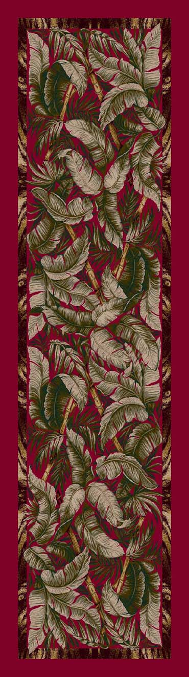 Milliken Jungle Fever 7330 Ruby 8000