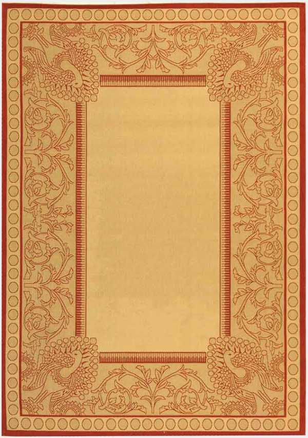 Safavieh CY2965 3701 Natural Red