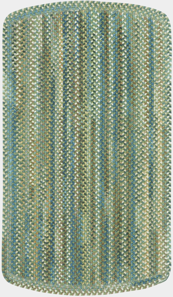 Capel Kill Devil Hill Dark Green Tailored Rectangle