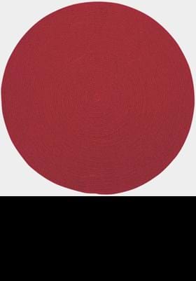 Capel Manteo Dark Red Oval