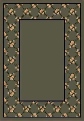 Milliken Rose Bower 8477 Sage 4706