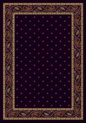 Milliken Paisley 7318 Eggplant 12810