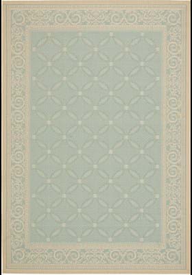 Safavieh CY6107-25 Aqua Cream