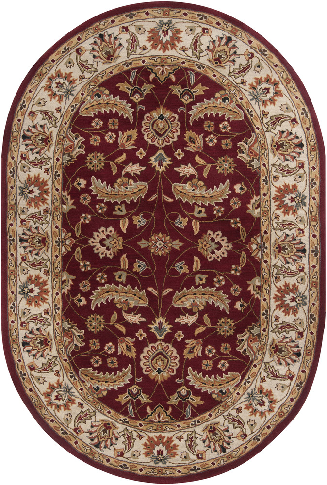 Surya CAE-1022 Red Ivory