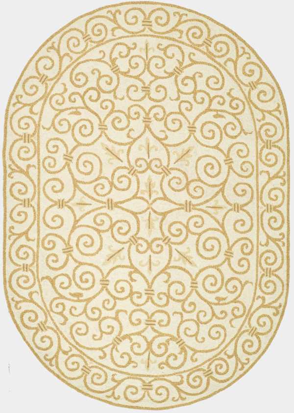 Safavieh HK11P Ivory Gold