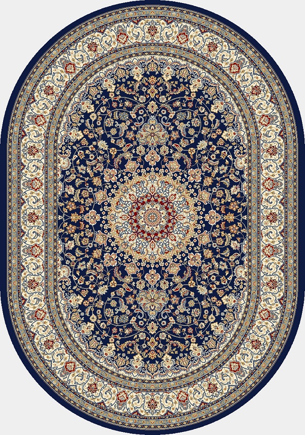 Dynamic Rugs 57119 3434 Blue Ivory