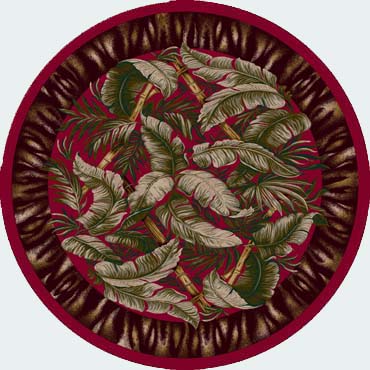 Milliken Jungle Fever 7330 Ruby 8000