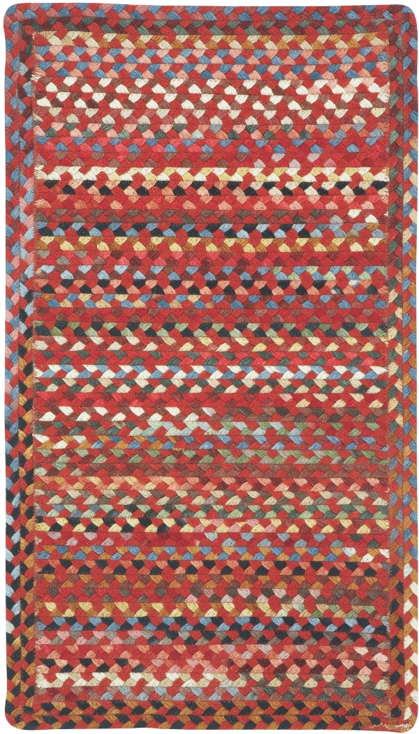 Capel St Johnsbury Medium Red CrossSewn Rectangle