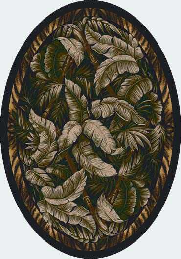 Milliken Jungle Fever 7330 Ebony Sage 12111