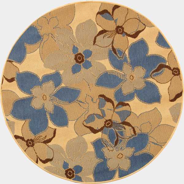 Safavieh CY4022B Natural Brown Blue