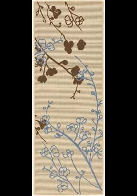 Safavieh CY4038B Natural Brown Blue