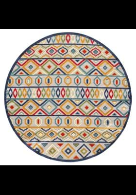 KAS 6928 Ivory Multi Aztec