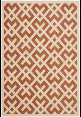 Safavieh CY6915-231 Terracotta Bone