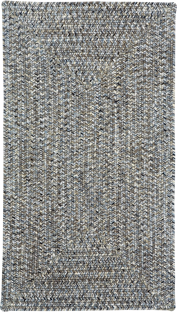 Capel Sea Pottery Smoke Concentric Rectangle