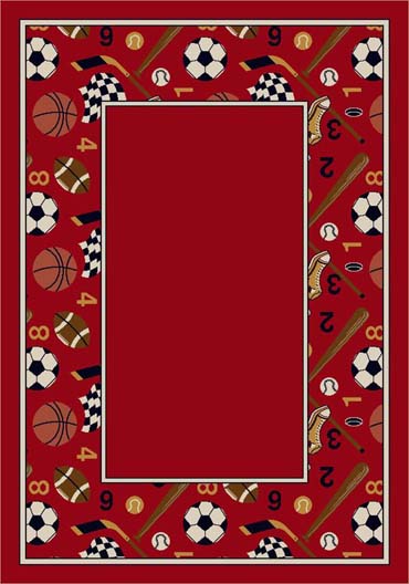 Milliken Good Sport 8494 Ruby 8006