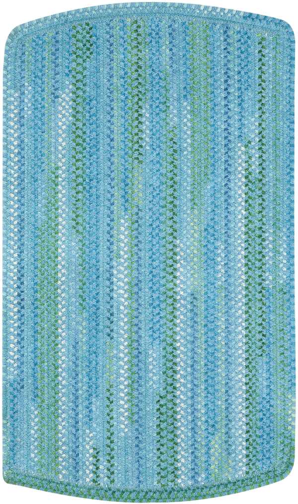 Capel Waterway Blue Tailored Rectangle