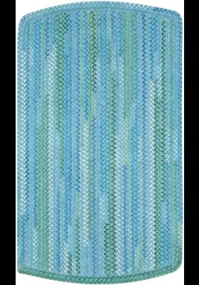 Capel Waterway Blue Tailored Rectangle