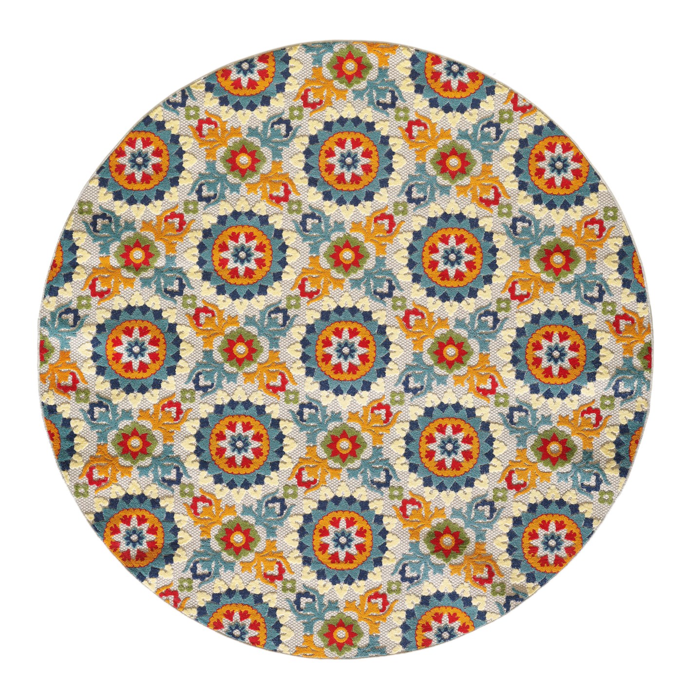 KAS 6931 Ivory Multi Manor