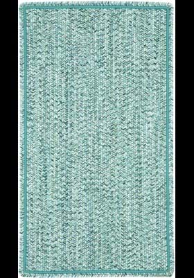 Capel Sea Pottery Blue Vertical Stripe Rectangle
