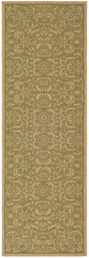 Safavieh CY6634-44 Green Natural