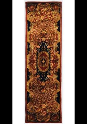 Safavieh CL304B Burgundy Black