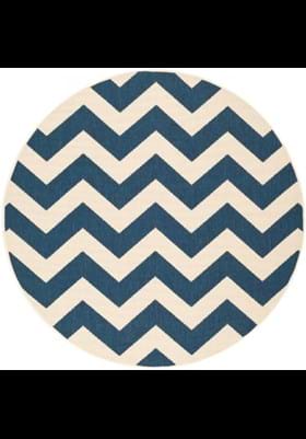 Safavieh CY6244-268 Navy Beige