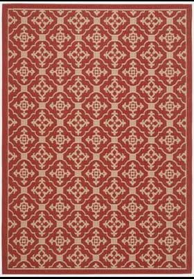 Safavieh CY6564-28 Red Creme