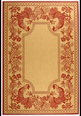 Safavieh CY3305 3701 Natural Red
