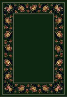 Milliken Floral Lace 8548 Emerald 11006