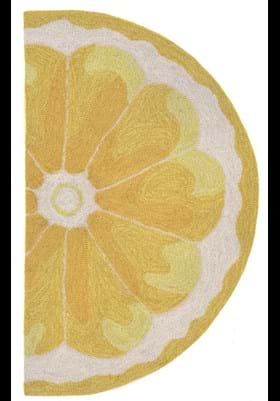 Trans Ocean Lemon Slice 155609 Yellow