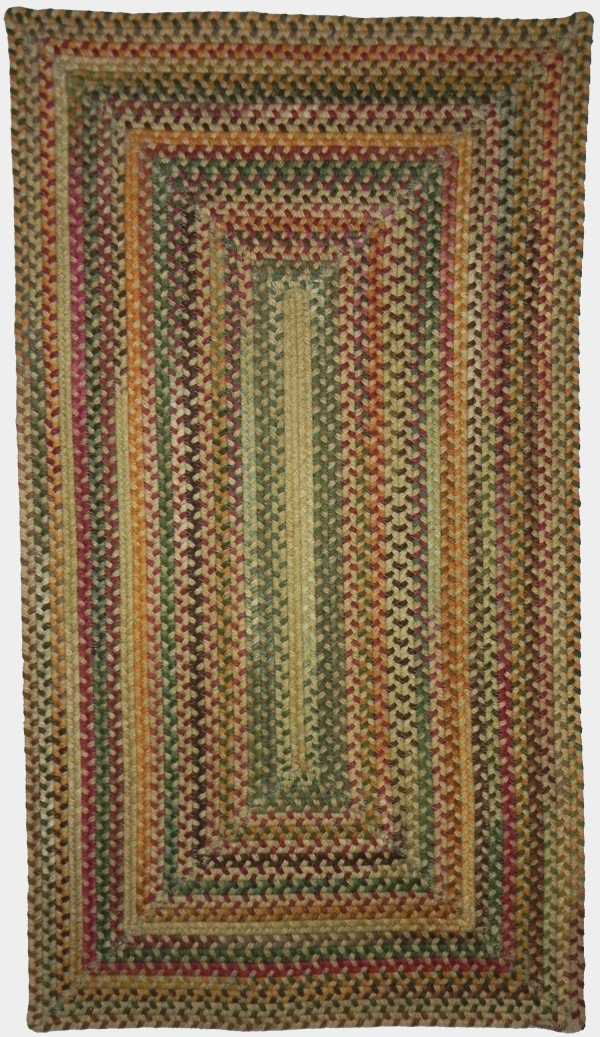 Capel Sherwood Forest Amber Concentric Rectangle