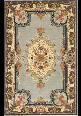 Safavieh BRG141A Light Blue Ivory