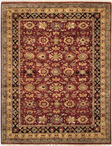 Capel Flora Bidjar Rust Pewter