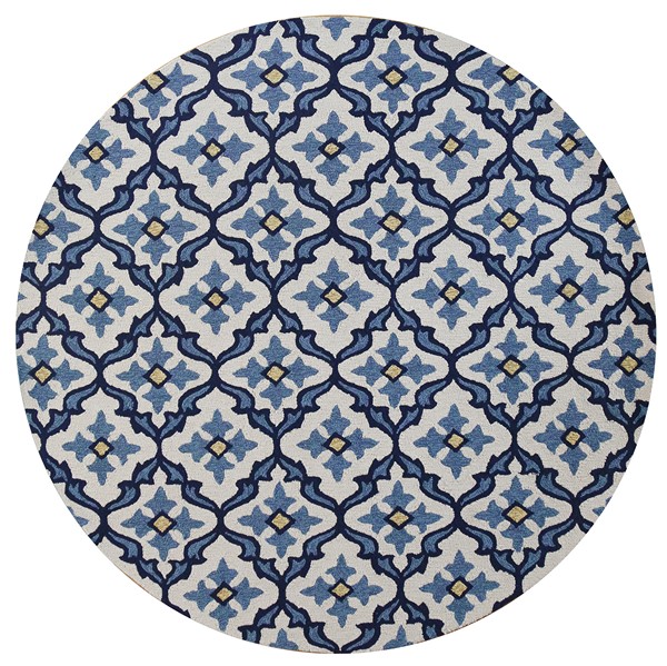 KAS Mosaic 4210 Ivory Blue