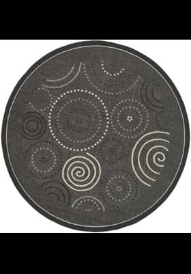 Safavieh CY1906 3908 Black Sand