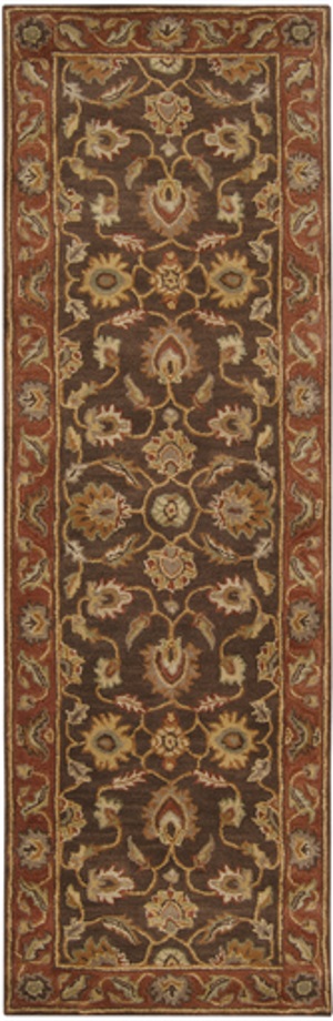 Surya CAE-1036 Chocolate Rust
