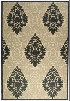 Safavieh CY2714 3901 Sand Black