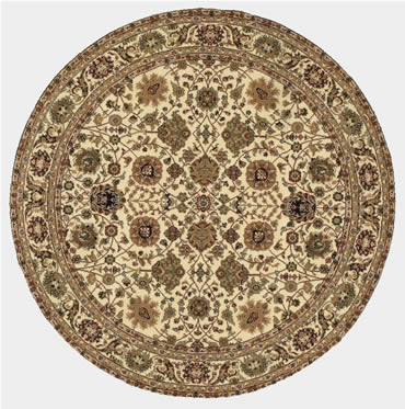 Rugs America 1332 Tabriz Cream