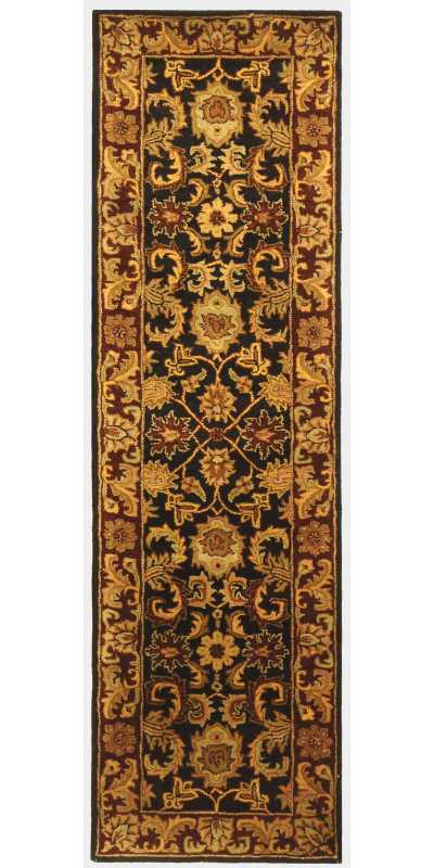 Safavieh CL244C Black Burgundy