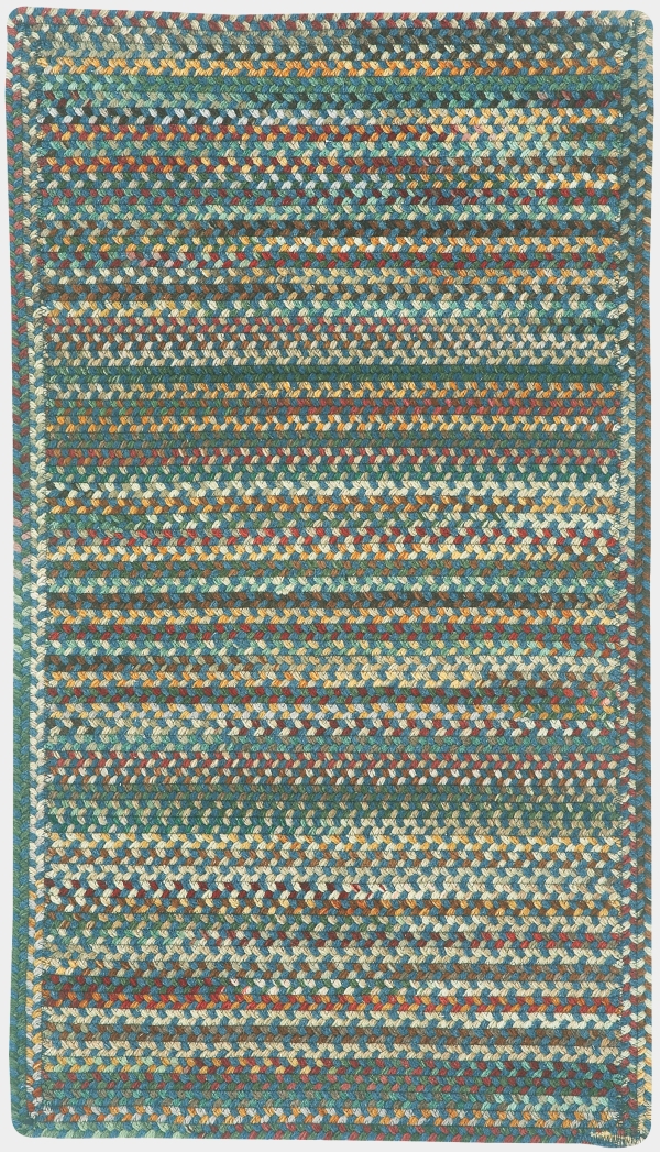 Capel Sherwood Forest Dark Blue Cross Sewn Rectangle