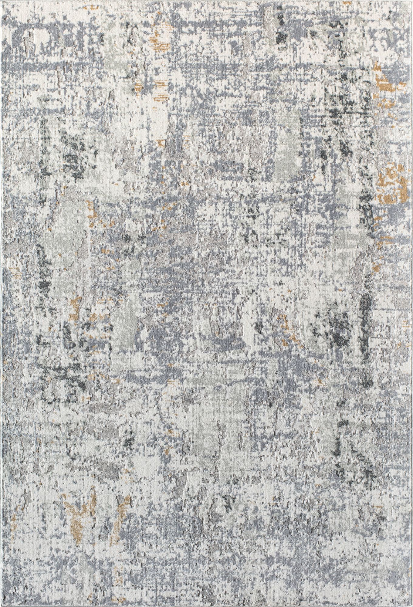 Rugs America AD90 A Iron White