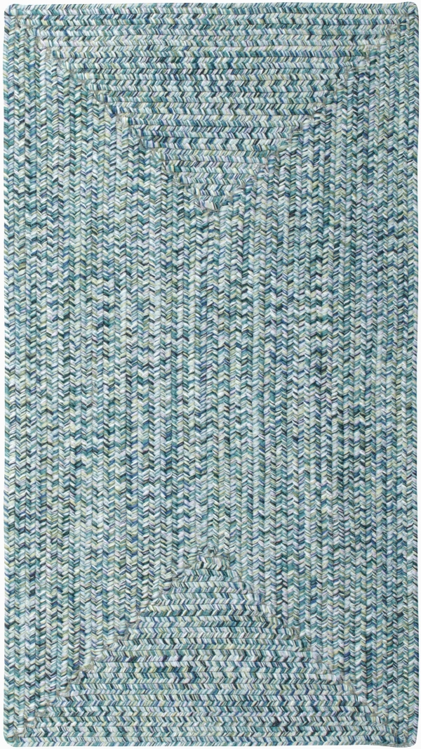 Capel Sea Pottery Blue Concentric Rectangle