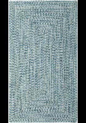 Capel Sea Pottery Blue Concentric Rectangle