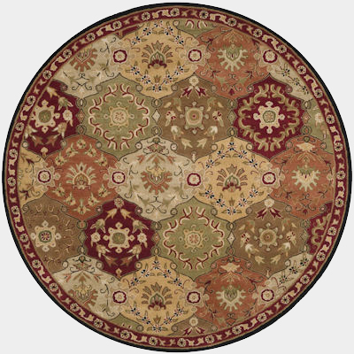 Surya CAE-1034 Red Green