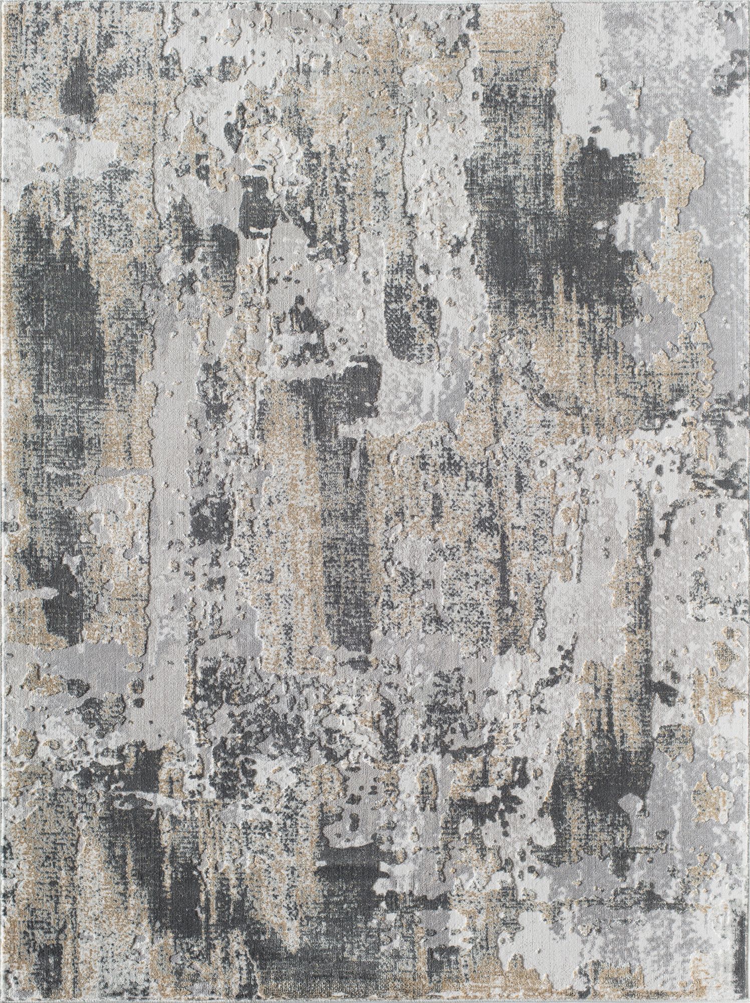 Rugs America AD40 B White Gold