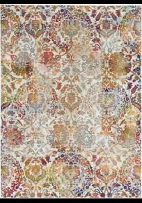 Nourison ANR06 Ivory Orange