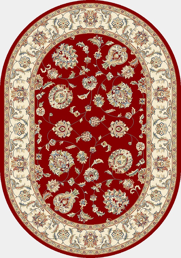 Dynamic Rugs 57365 1464 Red Ivory