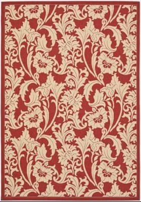 Safavieh CY6565-28 Red Creme