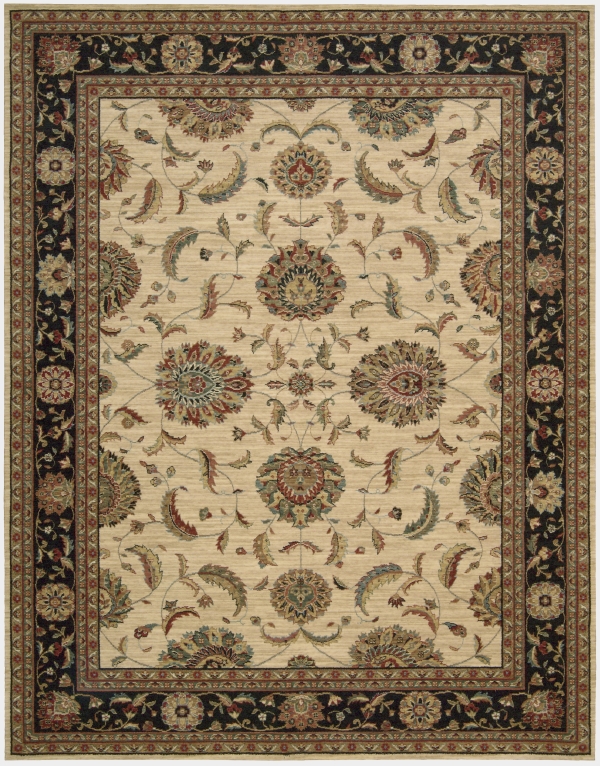 Nourison LI04 Ivory Black