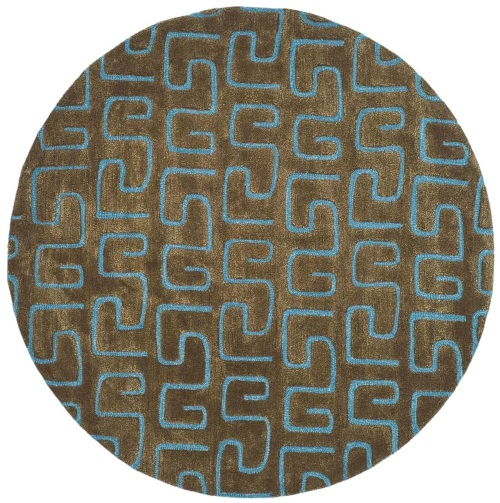 Safavieh SOH416B Brown Light Blue